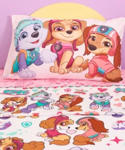 Juego de Sabana Soft Paw Patrol - Piñata (Rosa)