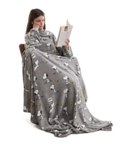 Frazada con Mangas Snoopy - Piñata