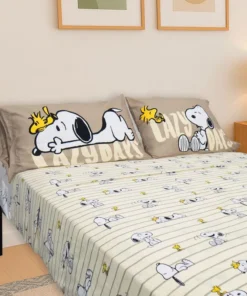 Alternative view of Juego de Sábanas Piñata QUEEN - Snoopy