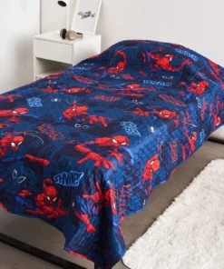 Cubrecama 1  Plaza y 1/2 - Spiderman