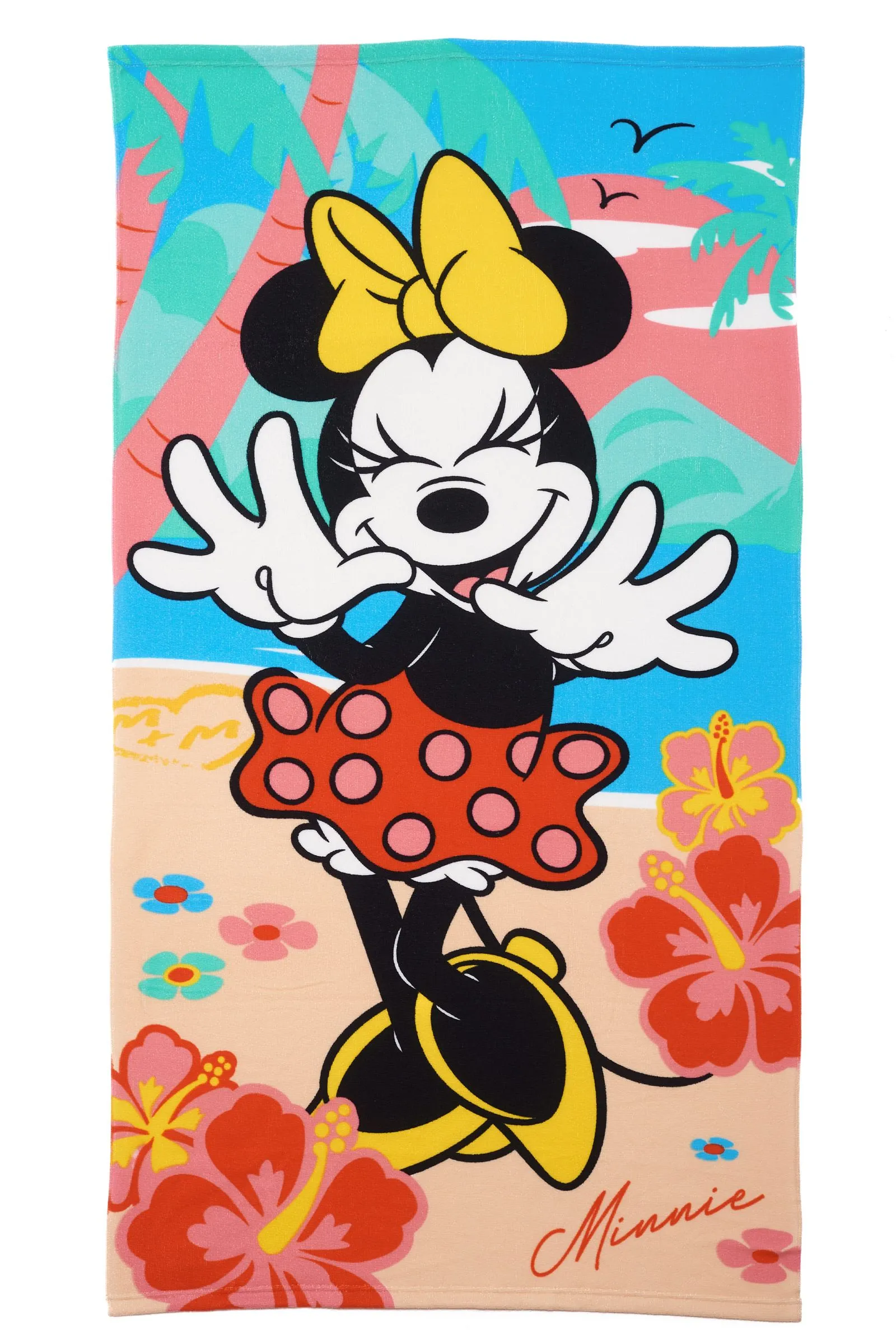 Toallon con Bolso Minnie - Piñata