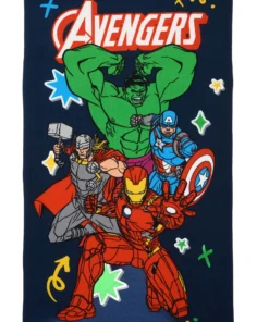 Alternative view of Toallon con Bolso Avengers - Piñata