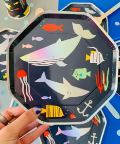 Platos 'Bajo el Mar' x10