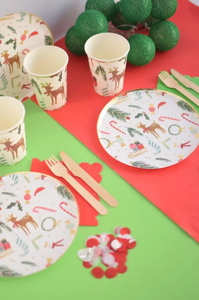 Platos Chrismas - Golden - Imagen 6