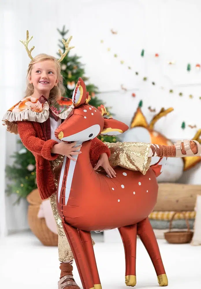 Globo Reno Foil Brilloso x2 - Imagen 4