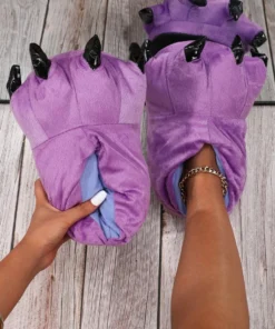 Alternative view of Pantuflas de Garra Adulto