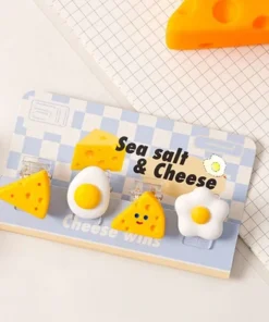 Set x4 Clips Salt & Cheese
