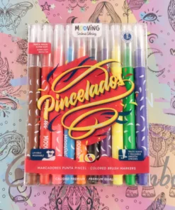 Marcadores Pinceladas x10 - Mooving