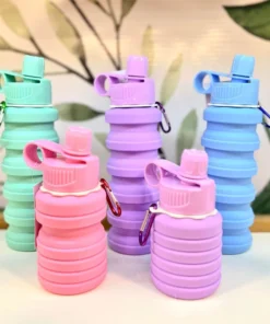 Botella de Silicona Plegable