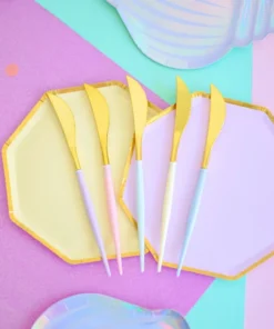 Cuchillo Aurora Pastel x6Un