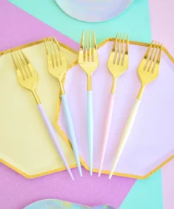 Tenedor Aurora Pastel x12