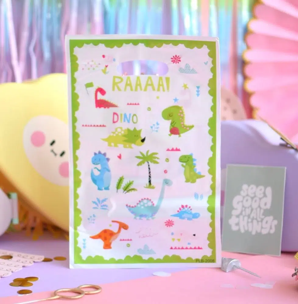 Bolsita para Cumpleaños x10un. - Dino