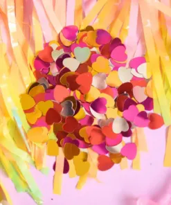 Confetti con formas "HEART"