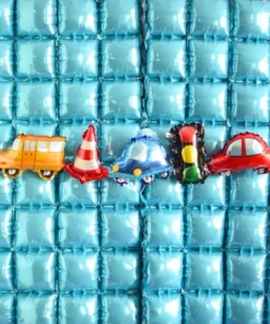 Alternative view of Guirnalda de Globos