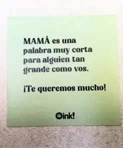 Tarjeta dia de la Madre - Oink - Imagen 6