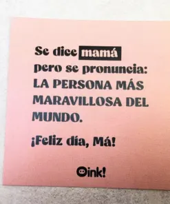 Tarjeta dia de la Madre - Oink - Imagen 5