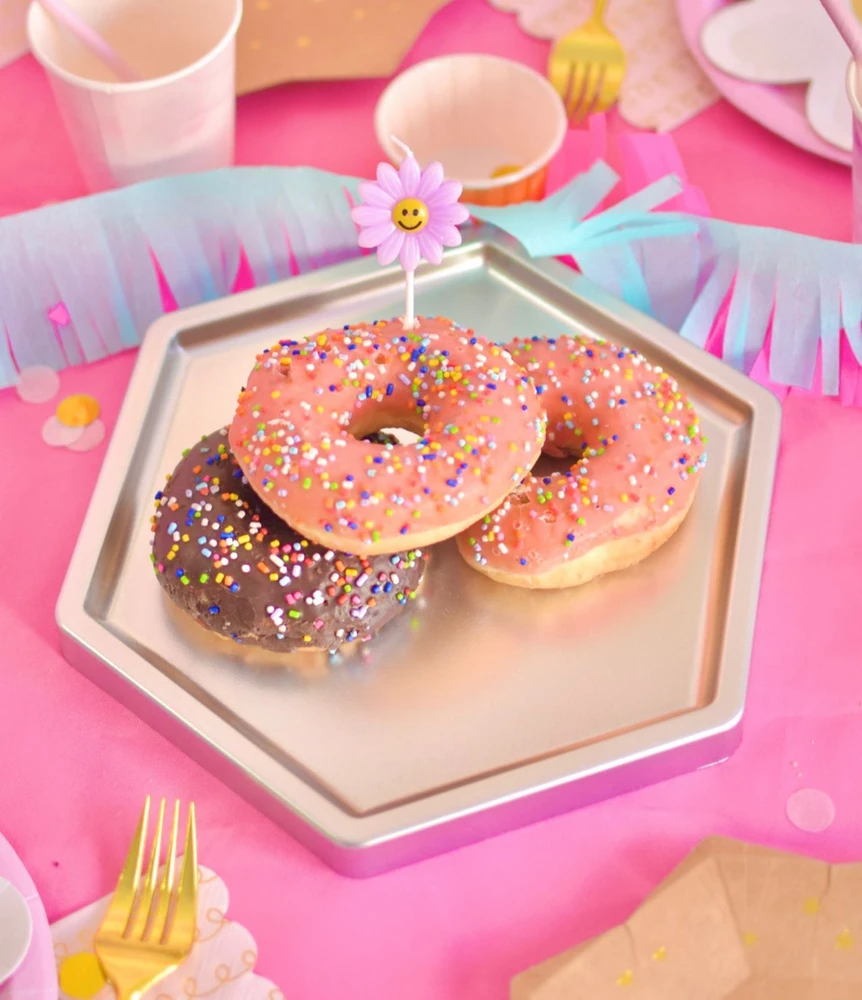 Bandeja Octogonal Cookie - METALIZADAS - Imagen 4