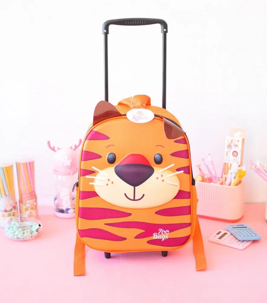Mochila con Carrito - Tigre