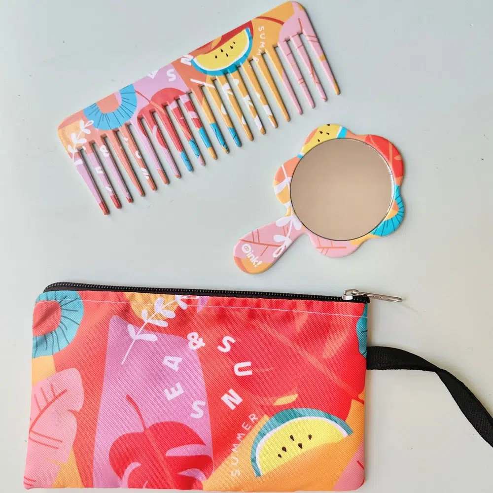 Kit Peine y Espejo Kawaii - Imagen 3