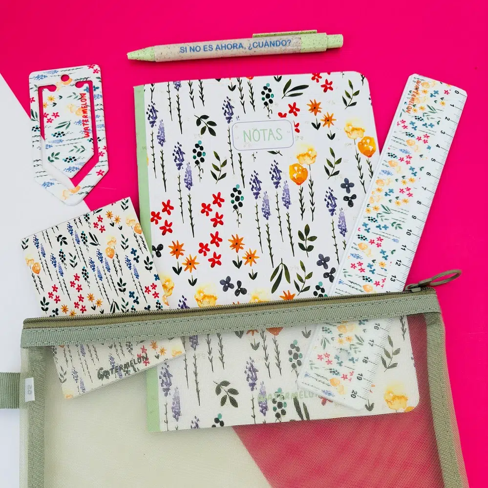 Set Libreria - Florecitas - Imagen 2