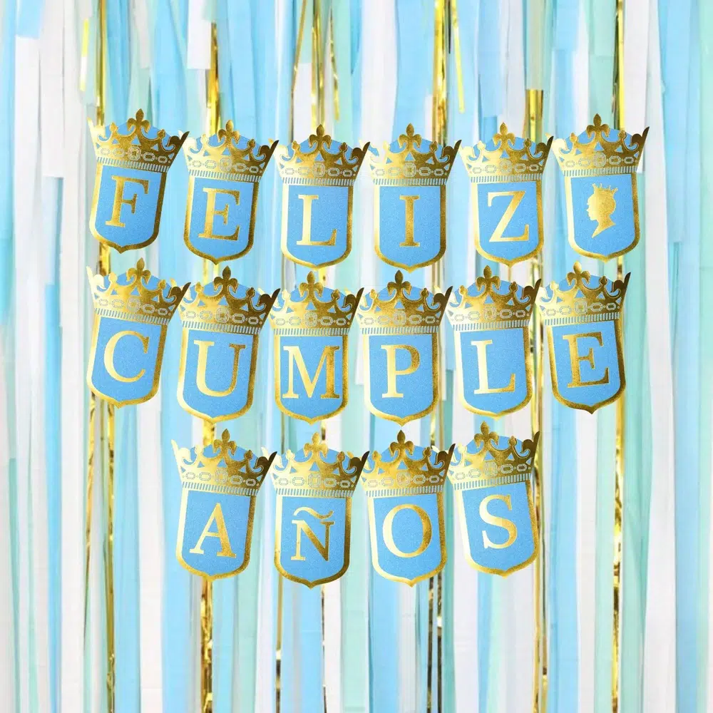Banderin Feliz Cumple - ROYAL - Imagen 2
