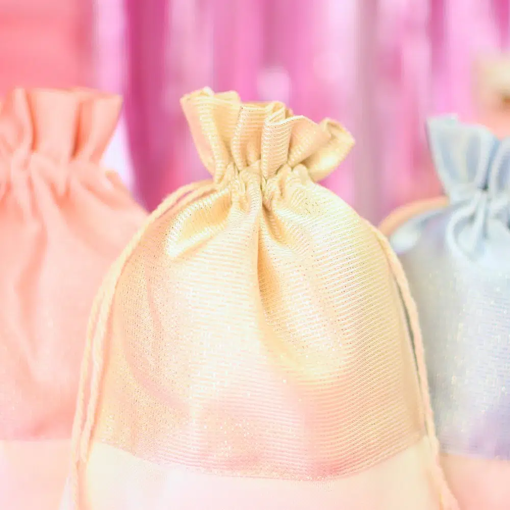 Bolsita de Arpillera Combinadas - Nude - Imagen 3