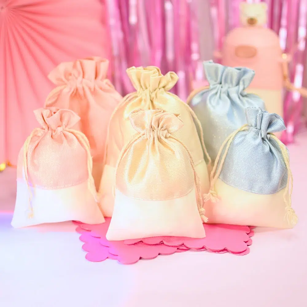 Bolsita de Arpillera Combinadas - Nude