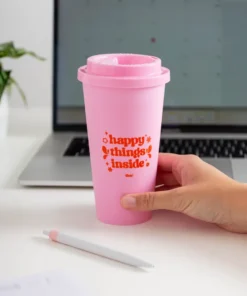 Vaso Coffee Frases - Oink