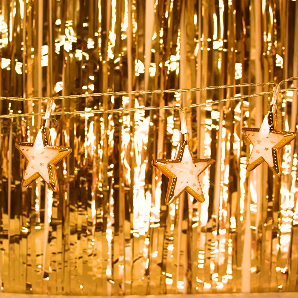 Guirnaldas Luces - "WHITE STARS" - Imagen 3