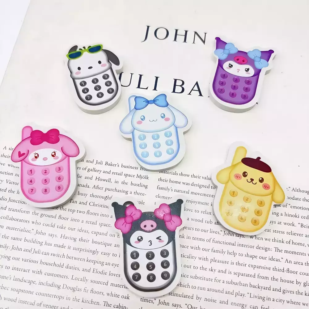 Goma Sanrio (Telefono) x3