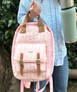 Mochila Matelasse - Rosa