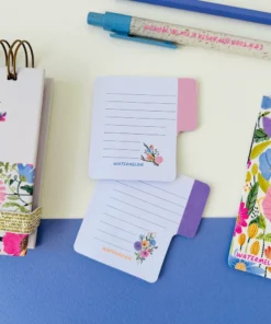 Notas Adhesivas Con Solapa - Flores