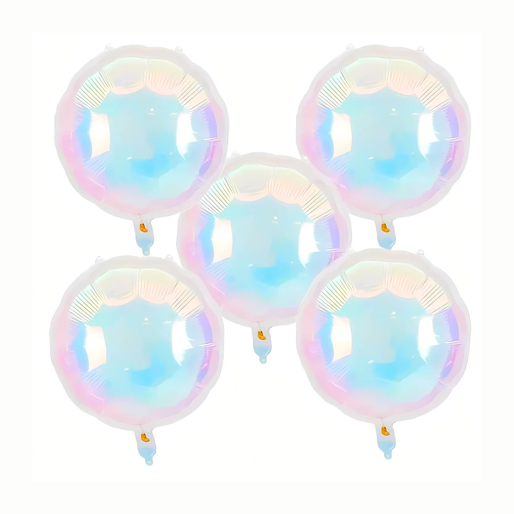 Globos Redondo Iridiscente x5 - Imagen 2