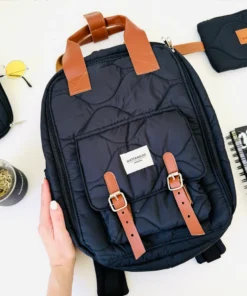 Mochila Matelasse - Onda Negro