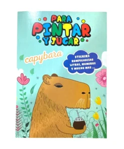 Libro Para Pintar Capybara