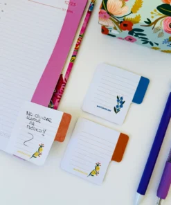 Notas Adhesivas Con Solapa -Jardin