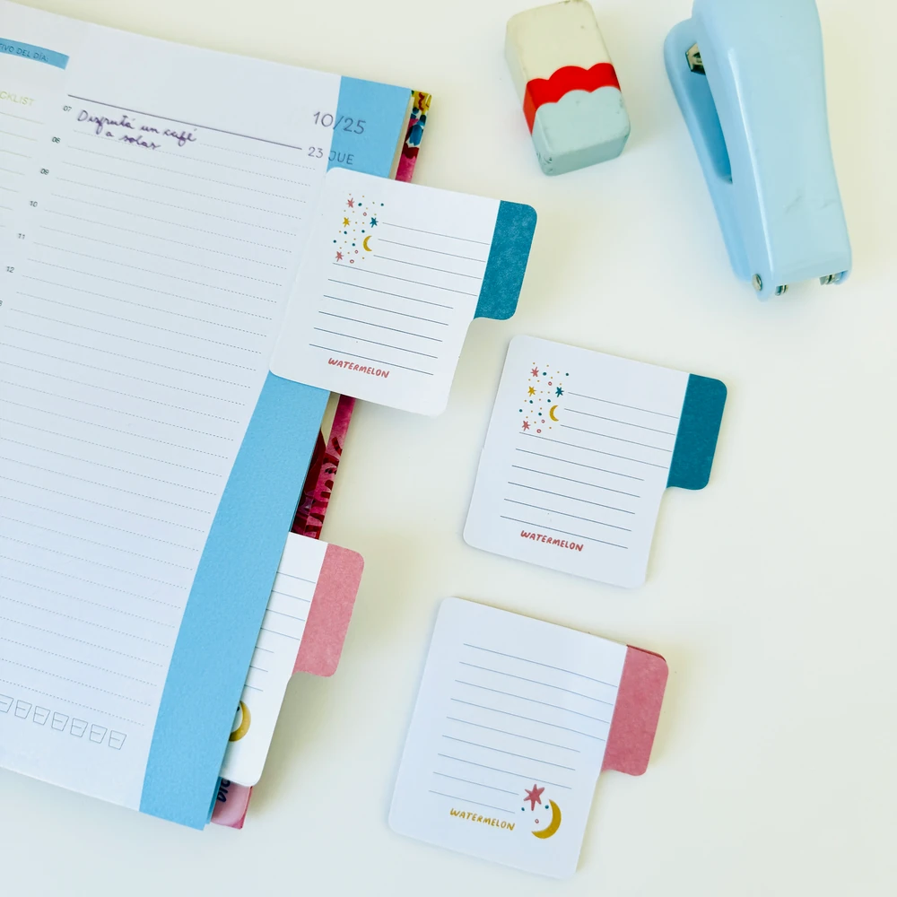 Notas Adhesivas Con Solapa - Estrellas