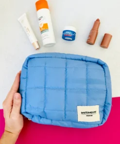 Necessaire Abierto Matelasse - Lavanda