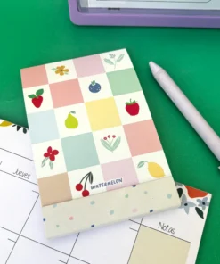 Block con Solapa - Frutas