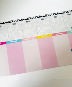 Alternative view of Pizarra Semanal - Pink