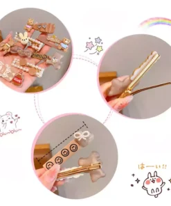 Alternative view of Hebillas Cute Rosa x8