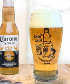 Pinta de Cerveza - Birrita Fria OINK