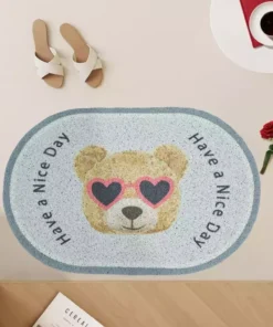 Alternative view of Alfombra Ovalada Osito Lentes