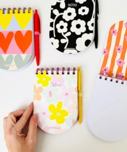 Alternative view of Block Redondo con Lapicera - Arcoiris