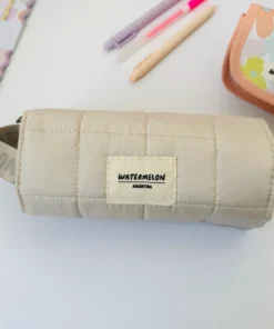 Cartuchera Desplegable Biege