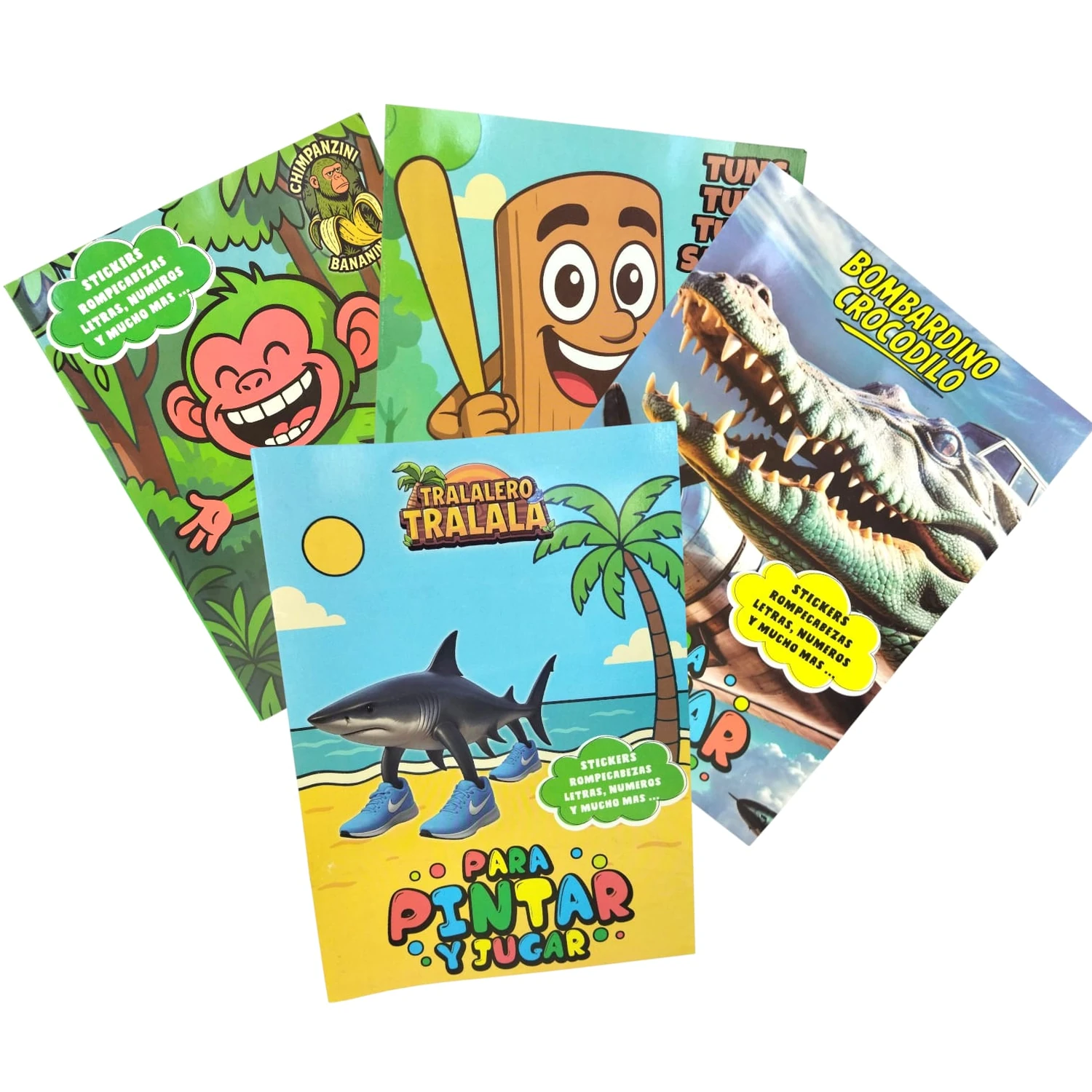 Libro Para Pintar BrainRot