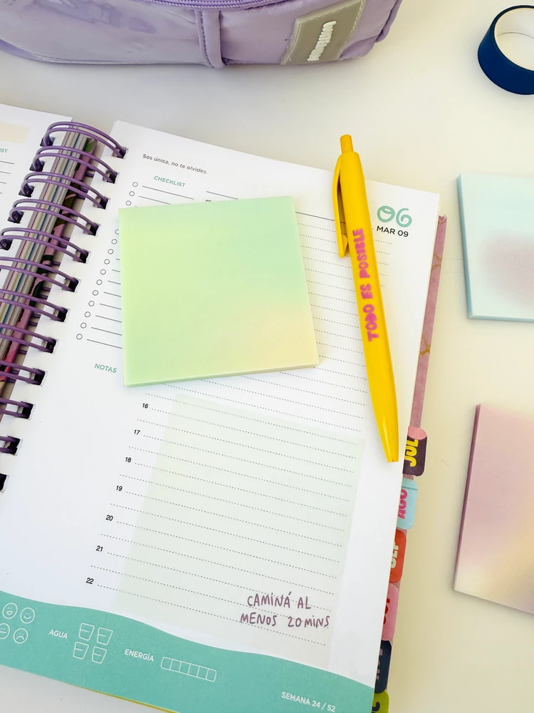 Notas Adhesivas Glitter x4 - Imagen 2