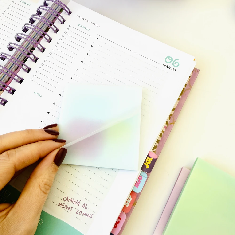 Notas Adhesivas Glitter x4 - Imagen 4