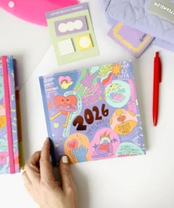 Planner Mensual Cuadrado - Todo es Perfecto