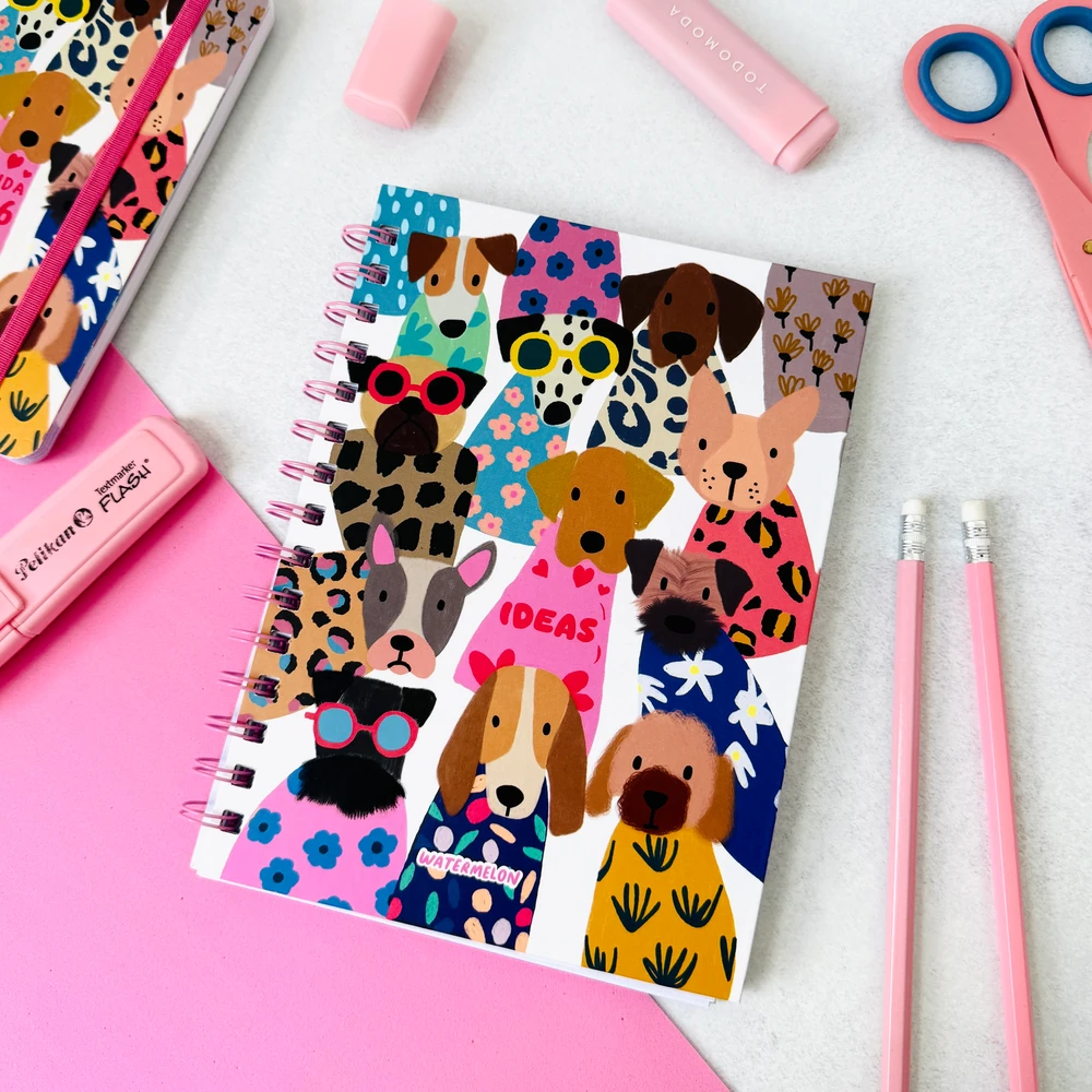 Cuaderno A5 - Huellitas